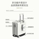 
Suitcase small boarding case new high-quality trolley case for men and women students travel case small business password box 719 business black 20 inches gift sticker [about 44*37*20cm]