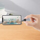 Kejuan 2025 new plug-in camera ultra-clear 4K small deterrent camera home pin wireless camera mobile phone remote monitor small high-definition battery camera white-4G5G mobile phone card model (no WIFI required) 128G memory (save 20 days of video recording)