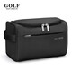 Golf (GOLF) toiletry bag, business trip storage bag, portable cosmetic bag for men and women, multifunctional large-capacity bath bag, elegant black