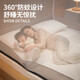 名创优品（MINISO）A类家用 防摔防蚊坐床式蚊帐 全底三开门1.8米床【加密网眼】