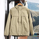 Timberland (Timberland) 24 Frühling Neue winddichte wasserdichte atmungsaktive Jacke von Herren A695W Weizenfarbe/P47 Arm Marke Square Mark Rundmarke zufällige xxl
