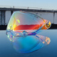 Orz728 model helmet lens windproof sun protection PC mirror silver plated