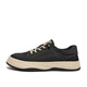 Belle komfortable atmungsaktive Stoffschuhe Herren Sommer Leichtes dicker alleiniger vielseitiger Freizeitschuhe A1463BM4 Schwarz 42 (260 mm)