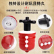 Hua Shi Meng children's rotating top toy primary school students light rotating colorful music boy manual twist transmitter