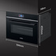 
Siemens (SIEMENS) 47-liter German imported steam oven 4D hot air bending grilling precision-controlled probe steaming and baking machine Multiple self-cleaning sub-boiling lock fresh steaming oven CS736G3B1W Black