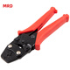 Haosuda (HSD) Taiwan original imported ratchet-type bare terminal crimping pliers cold-pressed terminal multi-functional network cable clamp crimping pliers Taiwan MA-228A crimping range 0.3~5.5