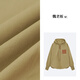 W.DIVA [Feng Song] Spring khaki loose and fashionable tooling outdoor hooded jacket jacket 51C12119 khaki S