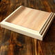 An Junsheng dumpling box dumpling curtain wooden dumpling tray dumpling tray rectangular dumpling tray home small one