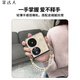 Palm Master Suitable for Huawei pocket2 mobile phone case lens full-inclusive anti-fall niche exquisite stylish folding screen new scarf leather oblique straddle hand-held pearl chain women's shell oil painting camellia + oblique straddle long chain Huawei Pocket2
