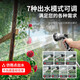 德力西抽水泵浇菜神器浇水机充电式农用菜地灌溉家用户外浇地神器 可接电瓶698AF四涡轮大流量20米