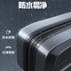 Bluehead fish hard shell rod bag fishing rod storage box hard shell fishing rod bag fishing rod bag fishing gear bag rod bag large capacity fishing gear storage bag (medium size) black enhanced version 127x9x9