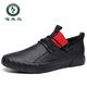 Specht 2025 Casual Lederschuhe Herbst und Winter Herren Schnürschuhe Freizeitschuhe Trendy Vielseitige Martin Boots Low-Borne Herrenschuhe Trend SS9889 Dunkelgrau 38