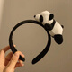 MUSIYU Cute Panda Doll Hairband Little Panda Headband Headband Washing Hairpin Hairpin Hairband Children Adult Hair Accessories Women Panda Hairband A22-301