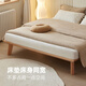 Originales massives Holz Doppelbett einfaches Bett B & B Bettrahmen 1,8 x 2 m