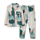 
Catman MIIOW cotton pajamas for women in summer spring and autumn 2025 new pure cotton long-sleeved middle-aged mother large-size home clothing set White MiiOW-xeq9906 M suitable for 80-100Jin [Jin equals 0.5 kg]