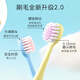 
Dr. Ma Children's Toothbrush 3-6-12-year-old Soft Hair Baby Oral Cleaning Baby Training Toothbrush Soft and Cute Letters 2 Pack