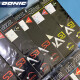 多尼克（DONIC）DONIC多尼克胶皮ACUDA阿酷达S123套胶120821208312090胶 12083阿酷达S3黑色MAX1块