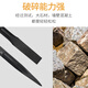 Fanglong spring steel electric hammer flat chisel electric pick shovel head electric hammer chisel head impact drill for concrete square handle slotting drill bit spring steel square handle 14*250 sharp chisel