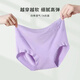 
Yuanmengfei Modale women's underwear women's high waist pure cotton thigh belly lift buttocks and plus size middle-aged and elderly mothers' briefs 2254 bean paste + apricot color + light purple + shrimp red 4 strips XL (115-135Jin [Jin equals 0.5 kg])