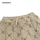 Converse children's clothing girls' skirt summer new children's pleated skirt with lining oatmeal color 155/61 recommended height 152-158cm