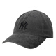 
Official of the American Professional Baseball Baseball (MLB) Zhang Linghe's same new baseball cap small hat men and women's baseball cap Chinese Valentine's Day gift New York Yankees/dark gray One size F-cap circumference adjustable