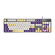 
Logitech K845 mechanical keyboard game e-sports wired keyboard computer office keyboard personalized custom keycap version for boys' girlfriend gift K845 League of Legends Yumi Limited Edition Tea Roll