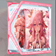 Asus (Asus) Rog GR701 Schöpfung Gott Fall Schneeblas-Fall Eva Asuka Co-Branded Desktop-Fall Argb Light Board Vollturm Custom Case White Case Power Water Kühlung Set yae Gott Thema (Pink White Creation God + Light Board)
