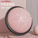 LEDOMODA wave speed ball thickened explosion-proof foot semicircular balance ball rehabilitation training sports fitness ball Pilates yoga ball 58cm massage point gray + drawstring + pump