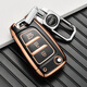 20 Peking Hyundai New Yuedong IX35 Key Case Yuena Auto Key Case Falten Spezialschalenschnalle für Männer und Frauen Hyundai E/Oma Gray + Mode New Seilset