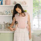 ERGObaby 美国二狗婴儿背带新生儿前抱式 3-11kg 两面针织 粉色