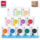 
Deli 12 color large gram weight ultra light clay DIY color mud plasticine children's toys birthday gift 67865