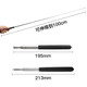 Deyin teaching stick telescopic baton teaching stick finger reading stick telescopic teaching stick pen 100cm telescopic stylus teacher-specific teaching integrated learning machine whiteboard pen universal touch screen (with lanyard)-black 1476