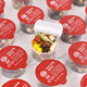 Jingshuo Qingqian Mais Haut Bluthochdruck Tee Drei Hypertonie Mulberry Blatt Doppelte Melone Zuckerreduzierende Gesundheit Tee Neujahrswaren für die Ehren der Ältesten und Ältesten Qingqian Willow Mais Maulbeerblatt Tee [vier Kisten, 120 Dosen]