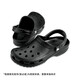 
crocs Crocs Tanjianci same hole shoes men's beach shoes 10001 black-001 41/42 (260mm)
