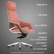 Furicco Office Chair Lüge, Chefstuhl echtes Leder, ergonomischer Computerstuhl, Haus großer Klassenstuhl, hoher Rückenstuhl (Dark Brown 3A Cowhide-Nd9719)