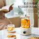Le Stew health pot mini health cup electric stew cup office tea kettle tea maker small one-person flower tea kettle kettle electric tea cup heating coaster stew pot all in one 0.6L smart model + tea drain (glass lid) If you purchase more than 10 units, you can contact customer service to exchange for a gift box
