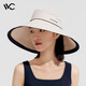 VVC sun hat fashionable and versatile fisherman hat men and women sports cycling sun hat outdoor casual cream rice
