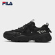 FILA casual shoes cat claw shoes 5th generation sports shoes spring new men's shoes dad shoes black-BK 43
