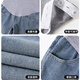 Yunshun Mutterschaftsjeans mit Bauchunterstützung im Frühling und Herbst, die Jeans gerade mit Breitenbeinhosen lose Mutterschaft Outfit lässig Slim und Drucken gerade Jeans Retro Blue Blue Bauch Stütze zufällige Hose L105-120)