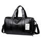 New crossbody bag men's bag handbag large capacity business trip shoulder bag men men and women carry bag leisure travel bag black