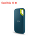 SanDisk 2TB Nvme Mobile Solid State Drive (PSSD) E61 Supreme Speed ​​Excellent Edition Songbaiqing SSD Read speed 1050MB/s Mobile phone direct connection laptop external hard drive