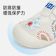 Tylanis summer baby sandals for boys and girls soft sole crawling front shoes white/red/blue size 21
