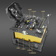 
Park Lian Fiber Optic Splicing Machine S61 Fully Automatic Six Motor Trunkline Optical Cable Leather Pig-Fiber Fibre Molding Machine S61 Fiber Molding Machine Set