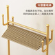 Meridi clothes hanger floor-standing coat rack bedroom multi-functional clothes rack storage rack solid home vertical simple clothes hanger light luxury gold - length 60cm