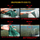Manhu will stick fish net, three-layer sinking net, hanging net, white strip net, wire mesh, sea net, single layer floating net, 1 finger, 7m long*0.7m, long pendant, high quality soft silk, strong and durable