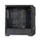 CoolerMaster TD500MESHV2 black EATX computer mid-tower chassis, punched front panel/steel glass side panel/dual 360 water cooling positions/with 3ARGB fans