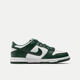 Nike (NIKE) official women's shoes Dunk Low (GS) black and white panda low top wear-resistant sports shoes CW1590-102 white and green 39