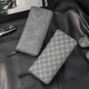Yu dingfu billetera masculina larga capacidad gran capacidad billetera multi comares de negocios para hombres regal de billetera multifunción para el marido de novio