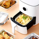 Special paper for rice air fryer, tinfoil tray box for fryer, special tinfoil paper for fryer, high temperature resistant barbecue baking pan, baking oil-absorbing paper, 20 pieces thickened tinfoil lunch box, 5-8L fryer