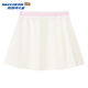Skechers children's quick-drying skirt colorful casual series skirt L225G035 marshmallow white/0074 150